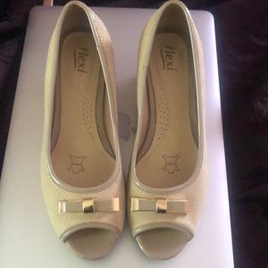 Tan shoes